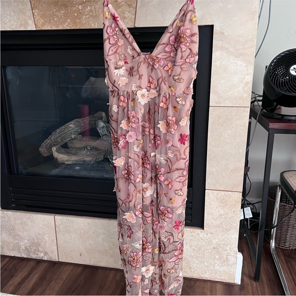 For love and lemons botanic midi dress